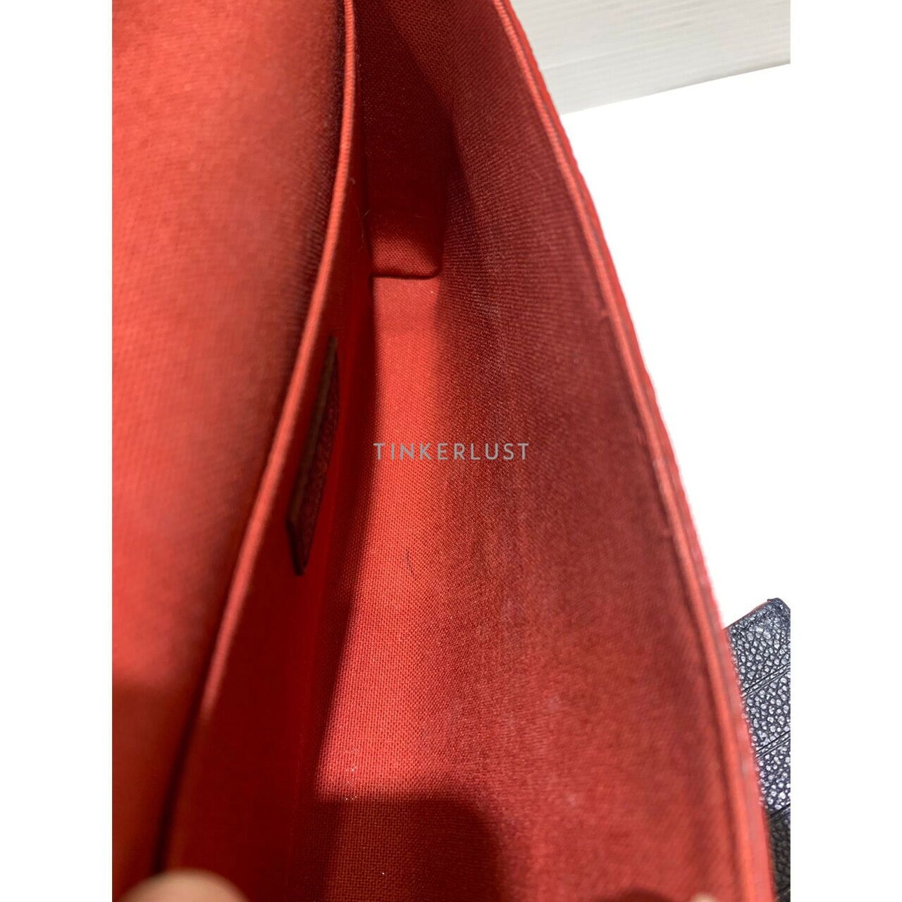 Louis Vuitton Pochette Felicie Empreinte Navy GHW Chip 2022 Sling Bag