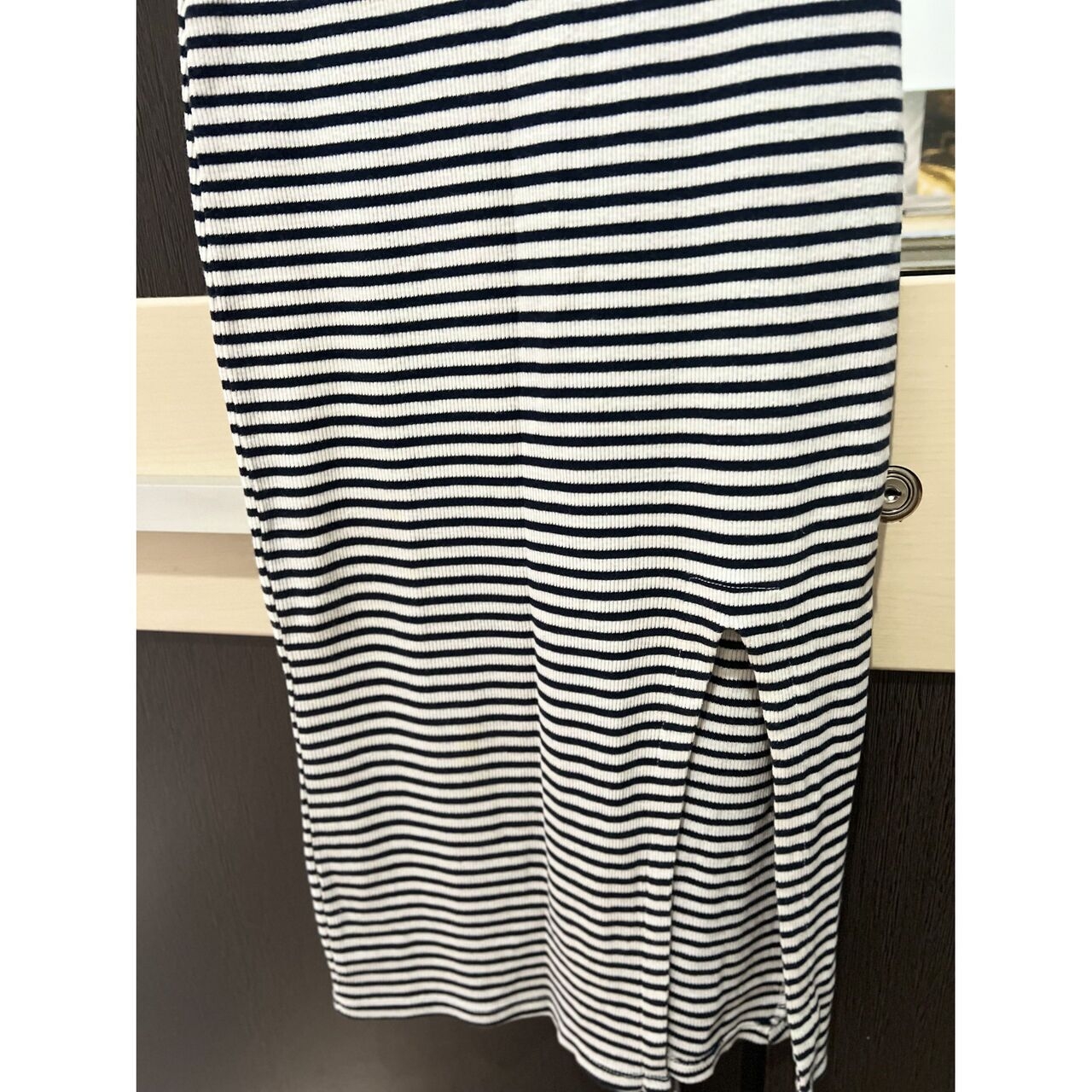 Bershka Blue Stripes Long Dress