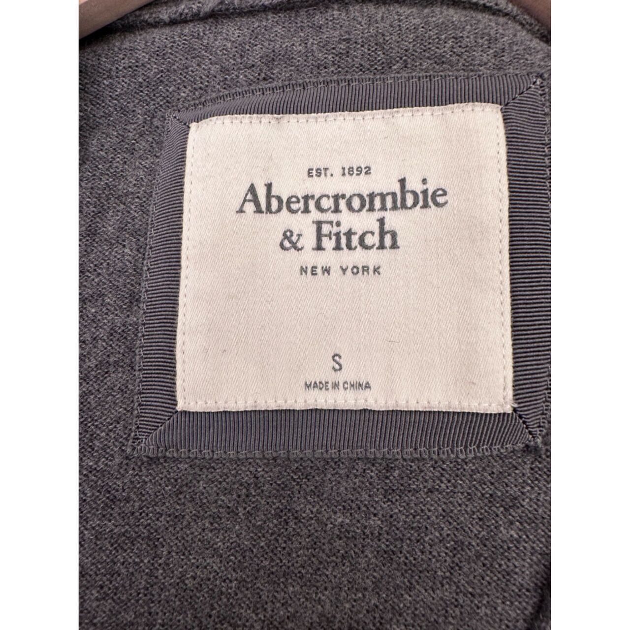 Abercrombie & Fitch Grey Cardigan