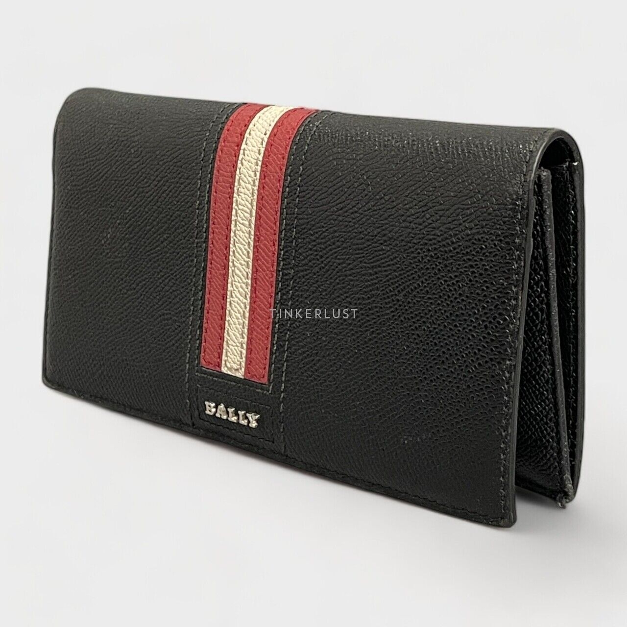 Bally Taliro Continental Black Leather SHW Wallet