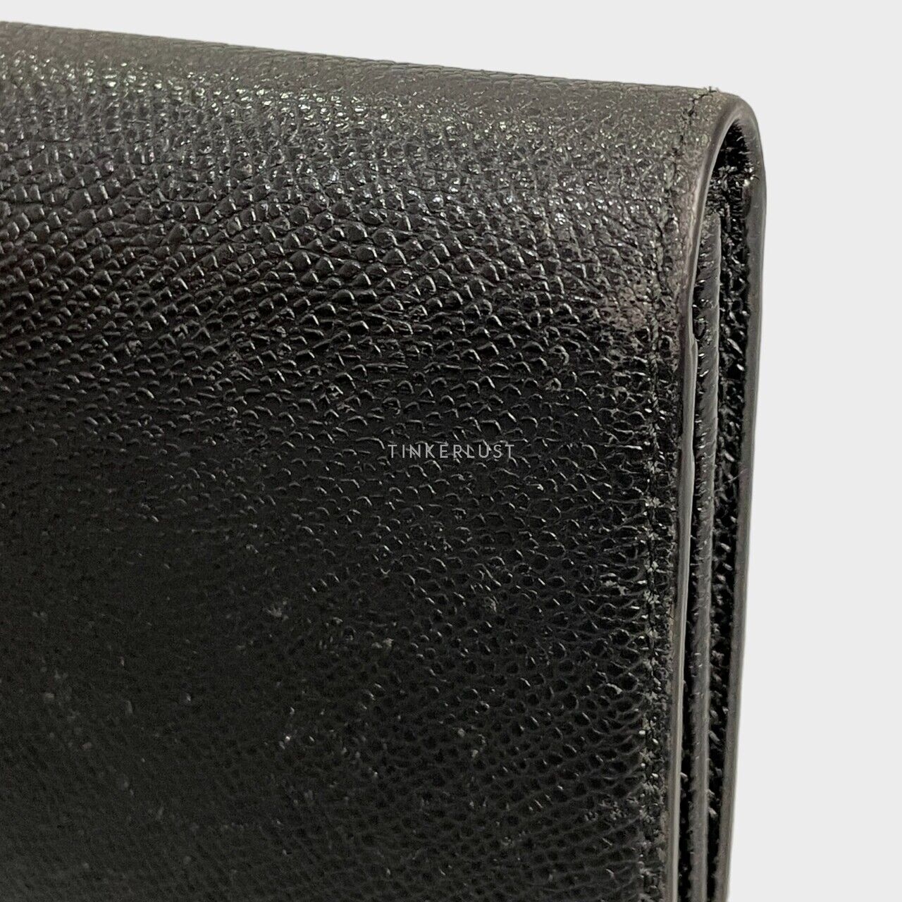 Bally Taliro Continental Black Leather SHW Wallet