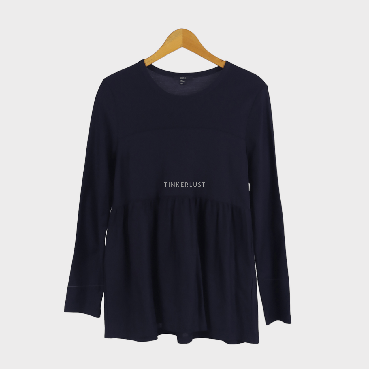 COS Navy Blouse