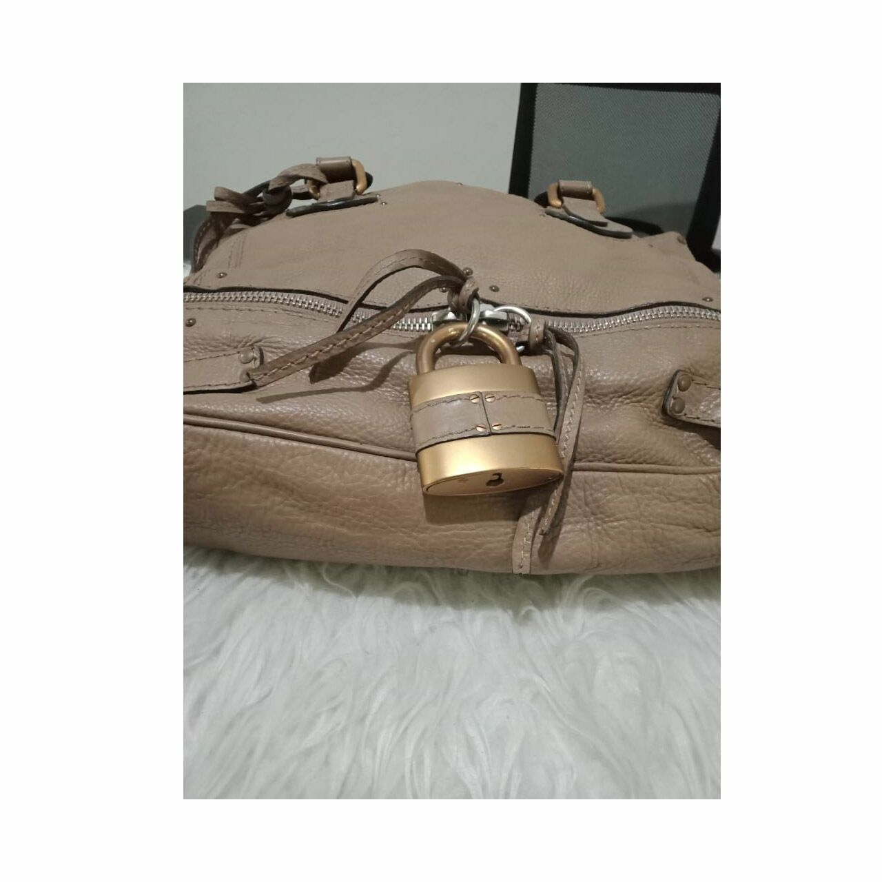 Chloe Paddington Brown Leather Tote Bag