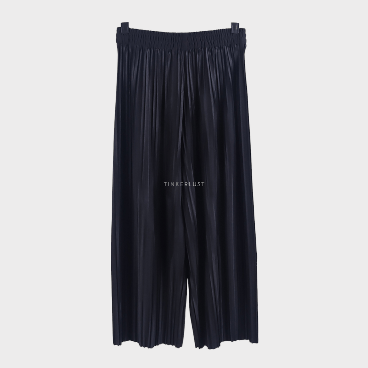 Beatrice Clothing Black Pleated Long Pants