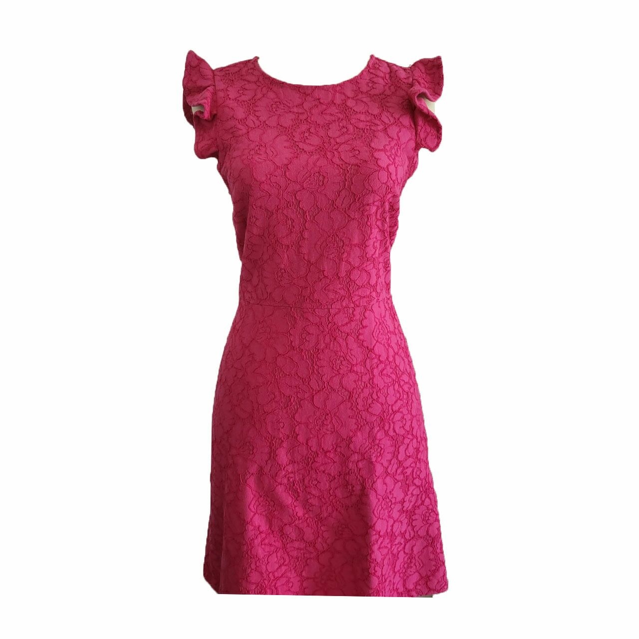 Warehouse Pink Floral Mini Dress
