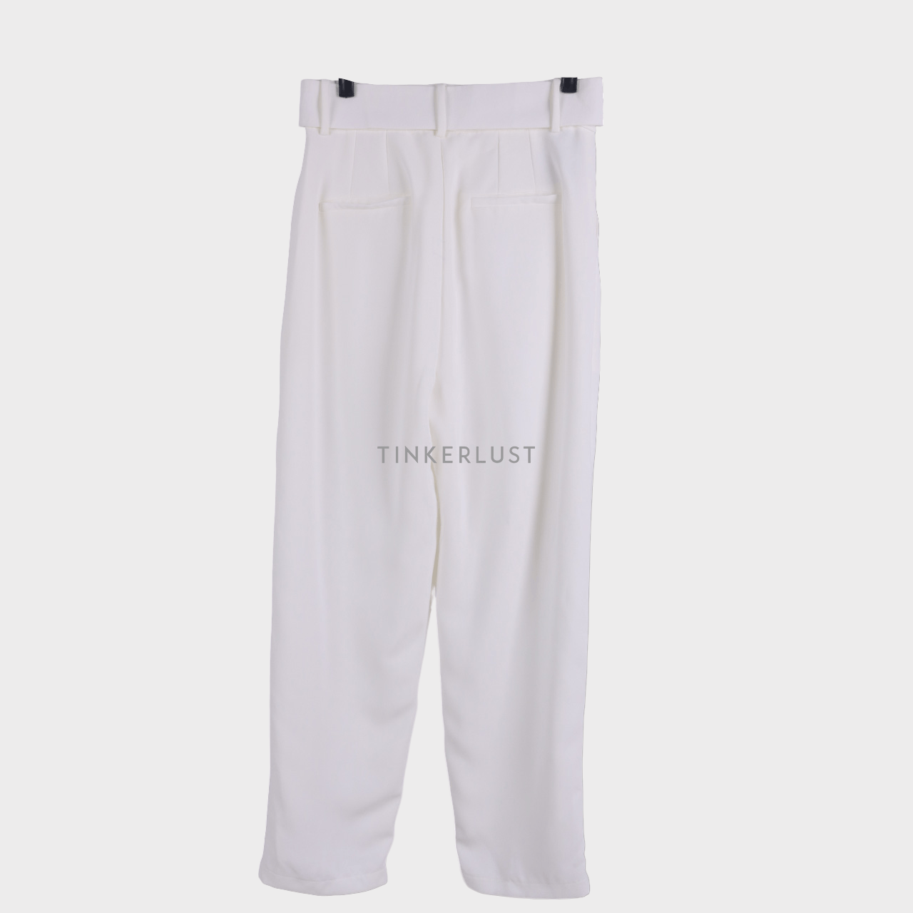 Megagamie White Long Pants
