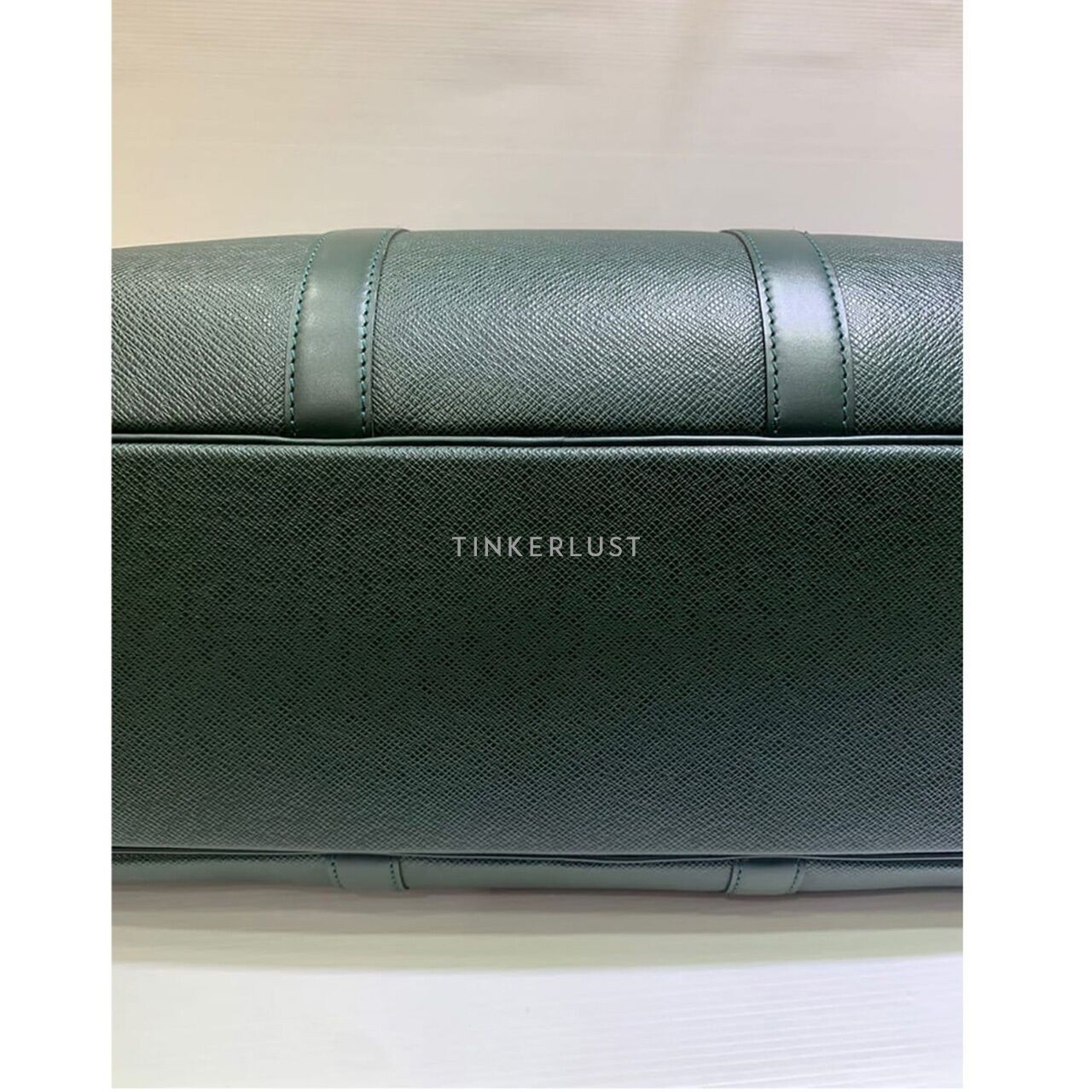 Louis Vuitton Vintage Taiga Kendall GM Green 1996 Travel Bag