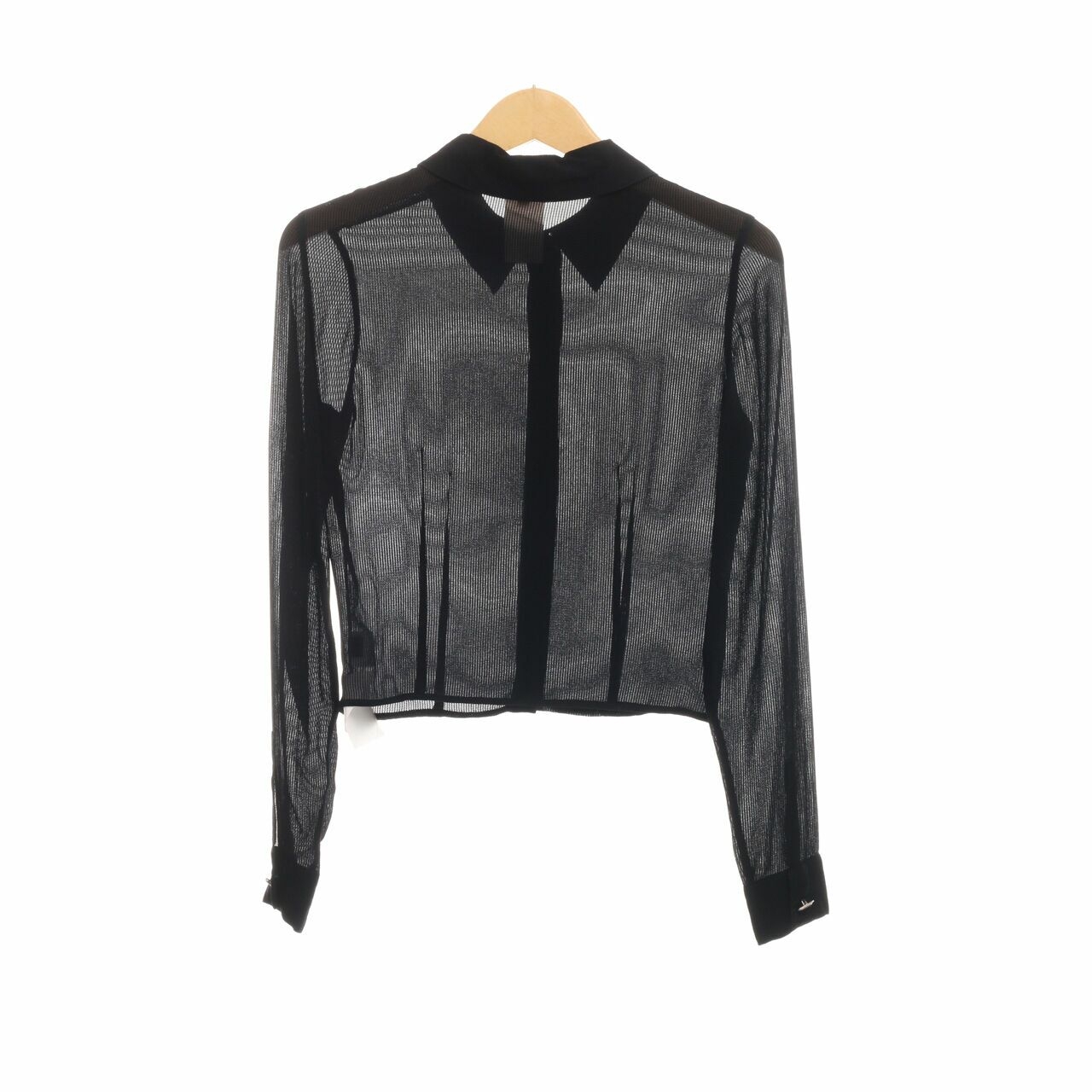 Gianni Versace Black Long Sleeve Shirt