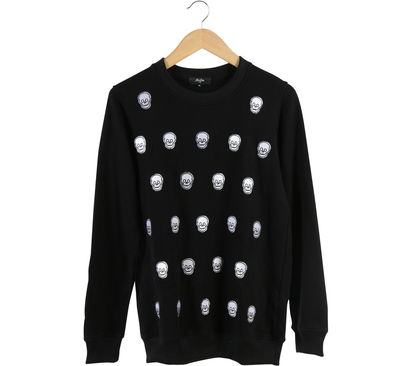 Monstore Black Skull Sweater