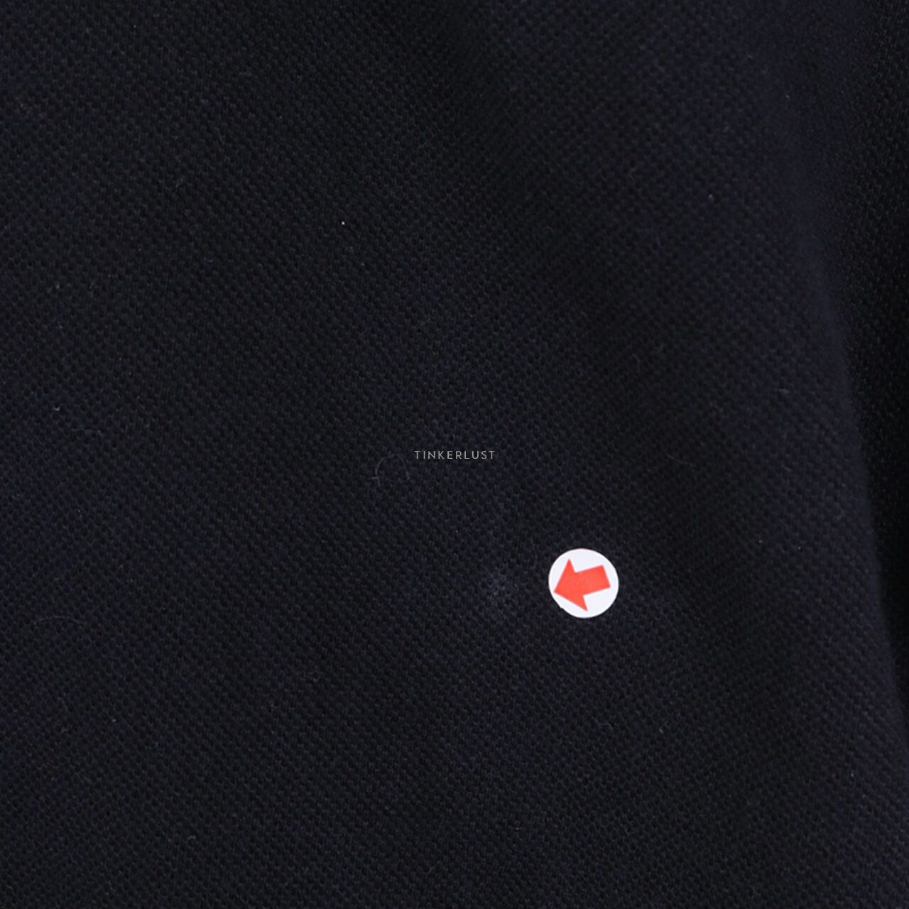 Play by Comme des Garcons Black Polo Tshirt