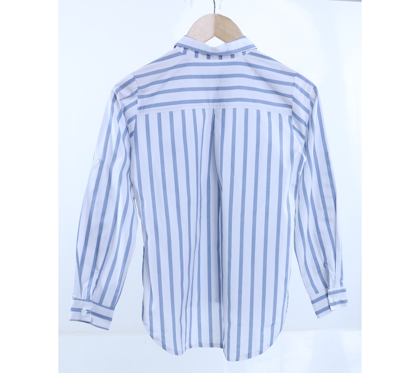 Tinkerlust White And Blue Striped Shirt