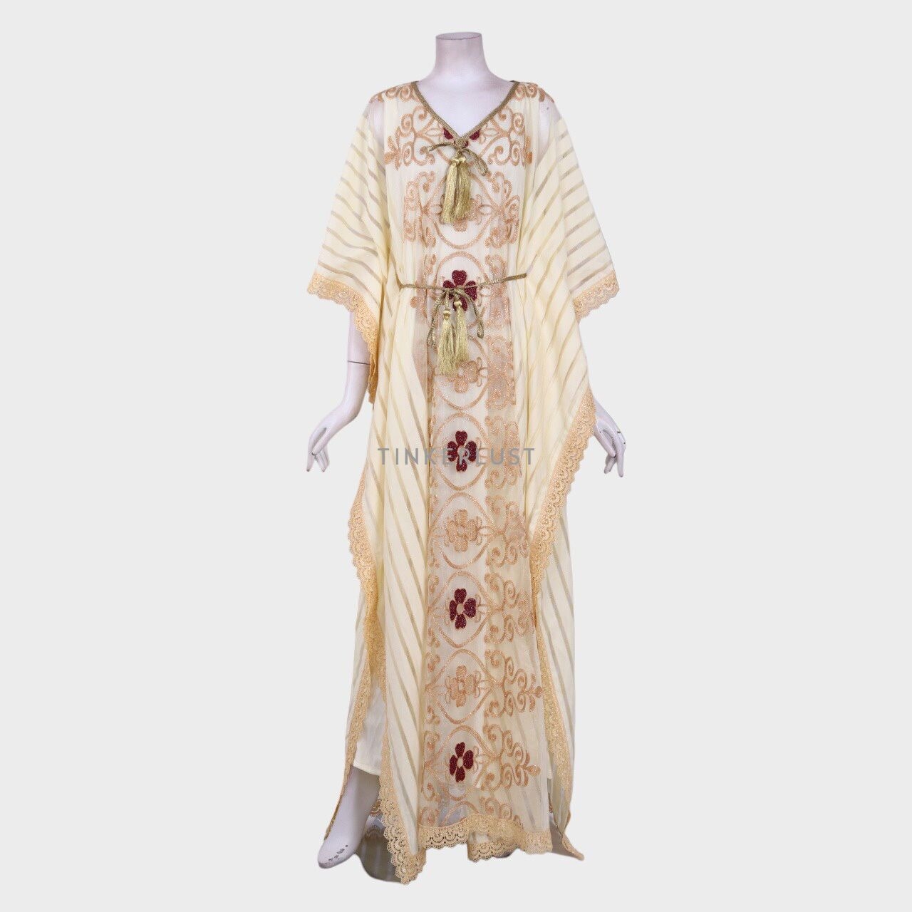 Private Collection Light Yellow Long Dress