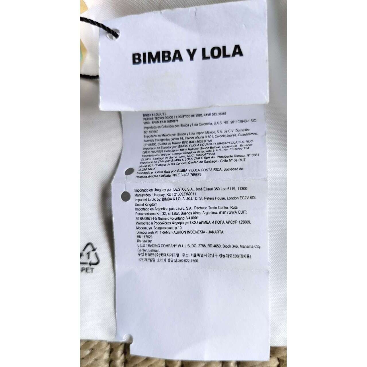 Bimba Y Lola Coil Chain Logo Golden Bracelet