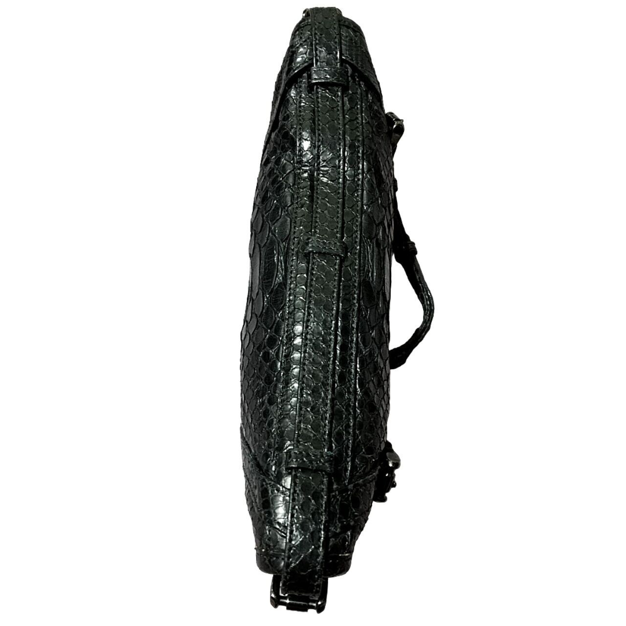 Burberry Prorsum Black Reptile Clutch - Wristlet Bag