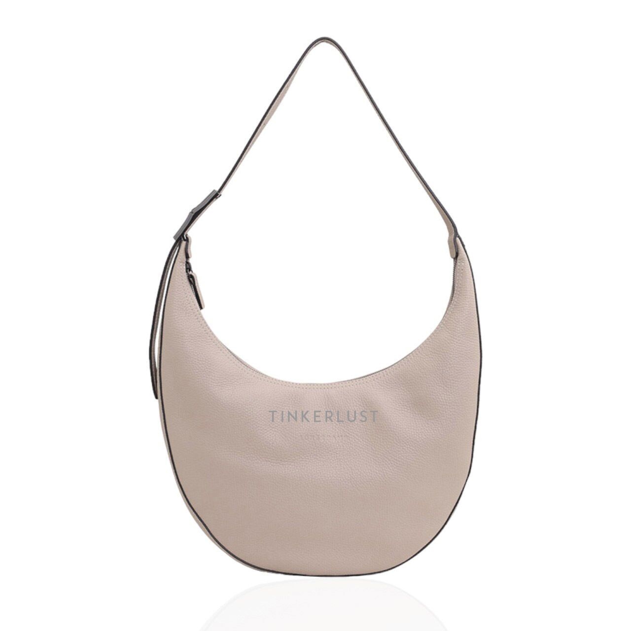 Longchamp Large Roseau Essential Hobo Bag in Clay Leather Shoulder Bag