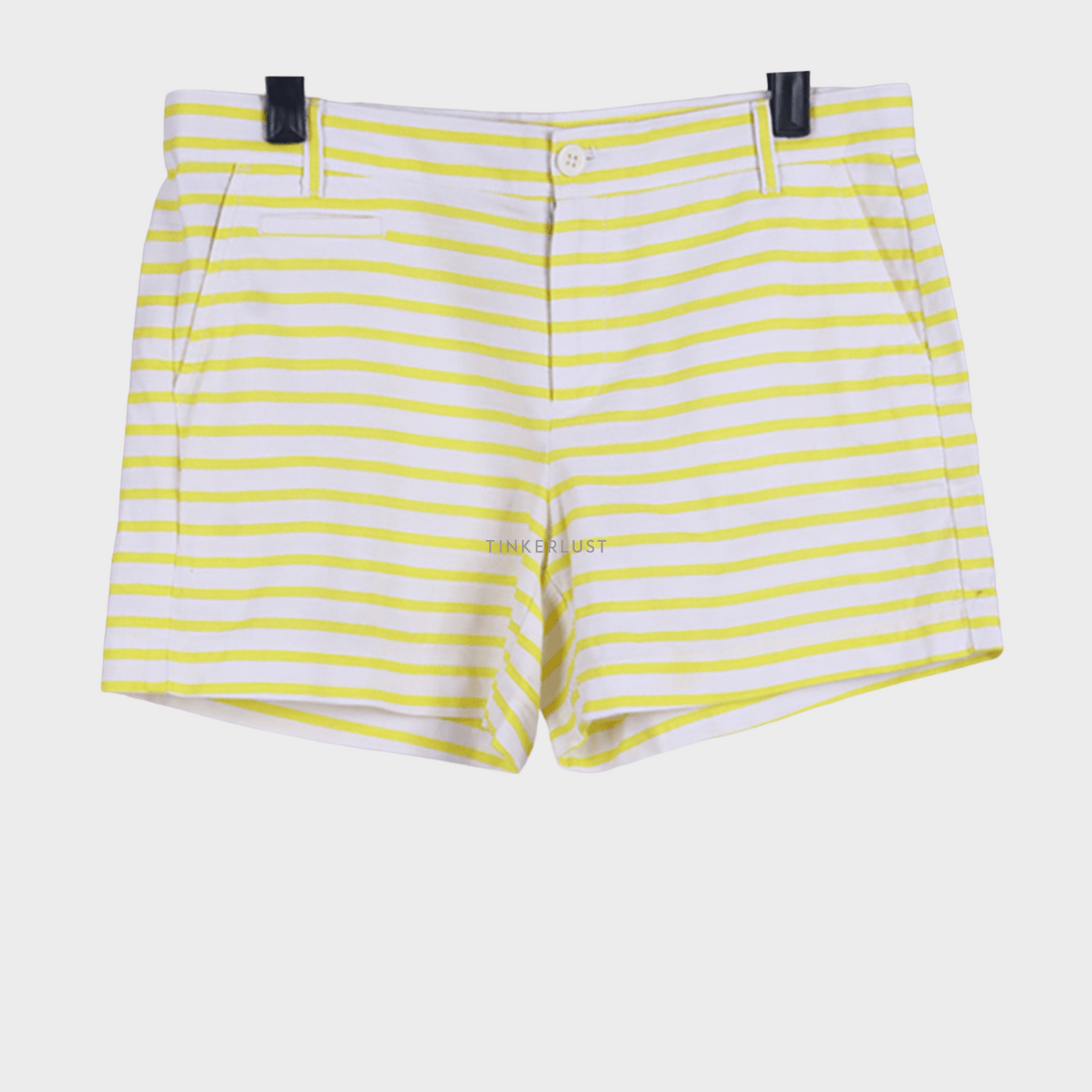 GAP Yellow & White Stripes Short Pants
