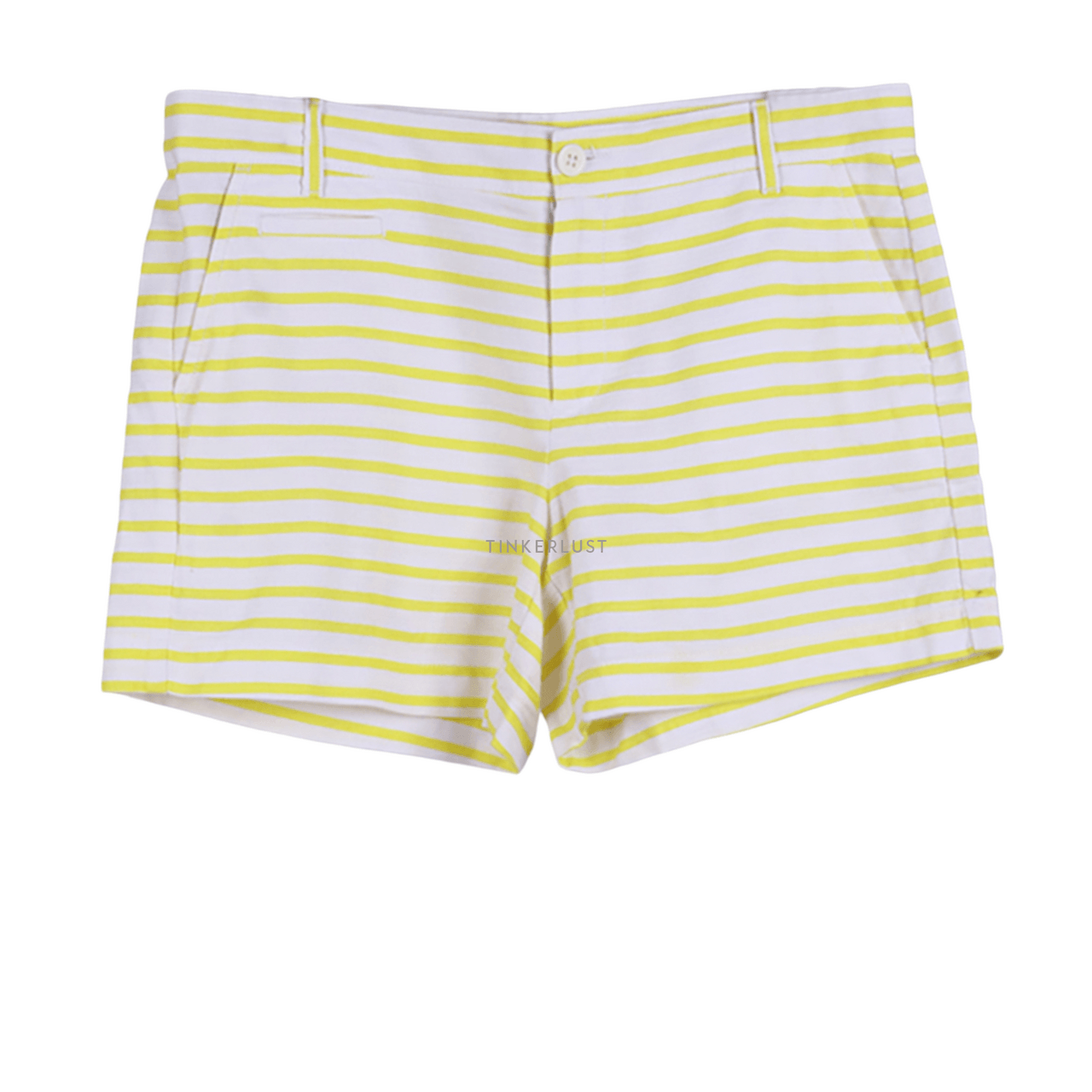 GAP Yellow & White Stripes Short Pants