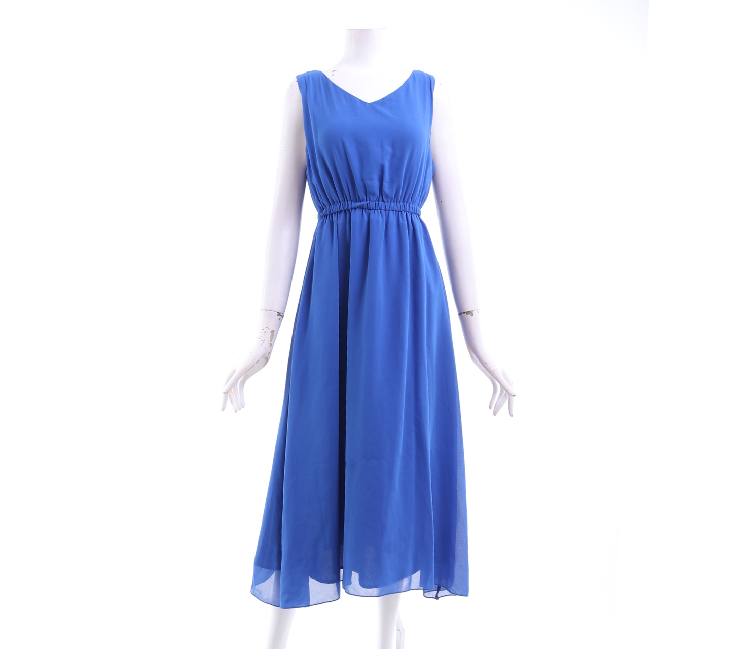 Theoryx Blue Midi Dress
