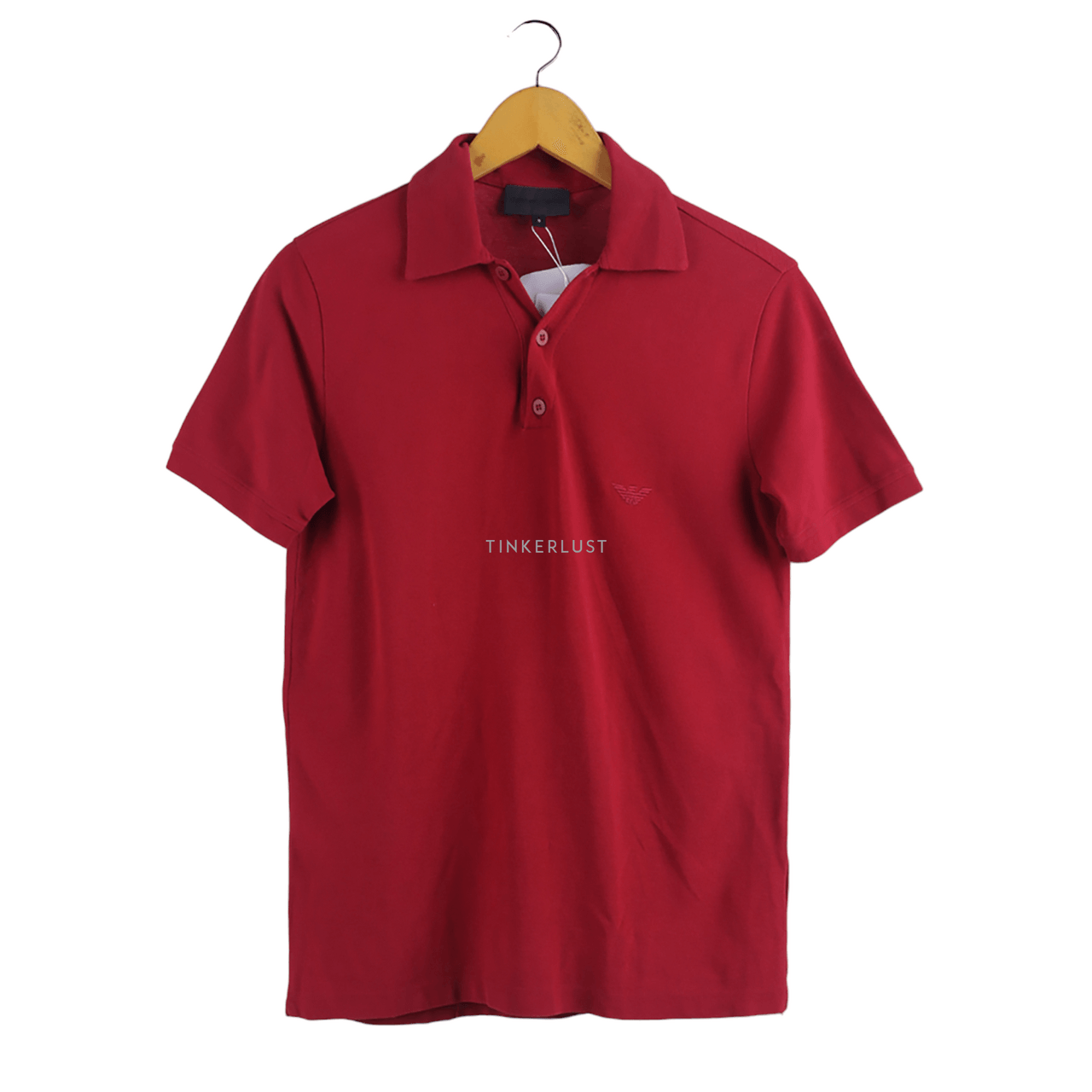 Emporio Armani Maroon Polo Shirt 