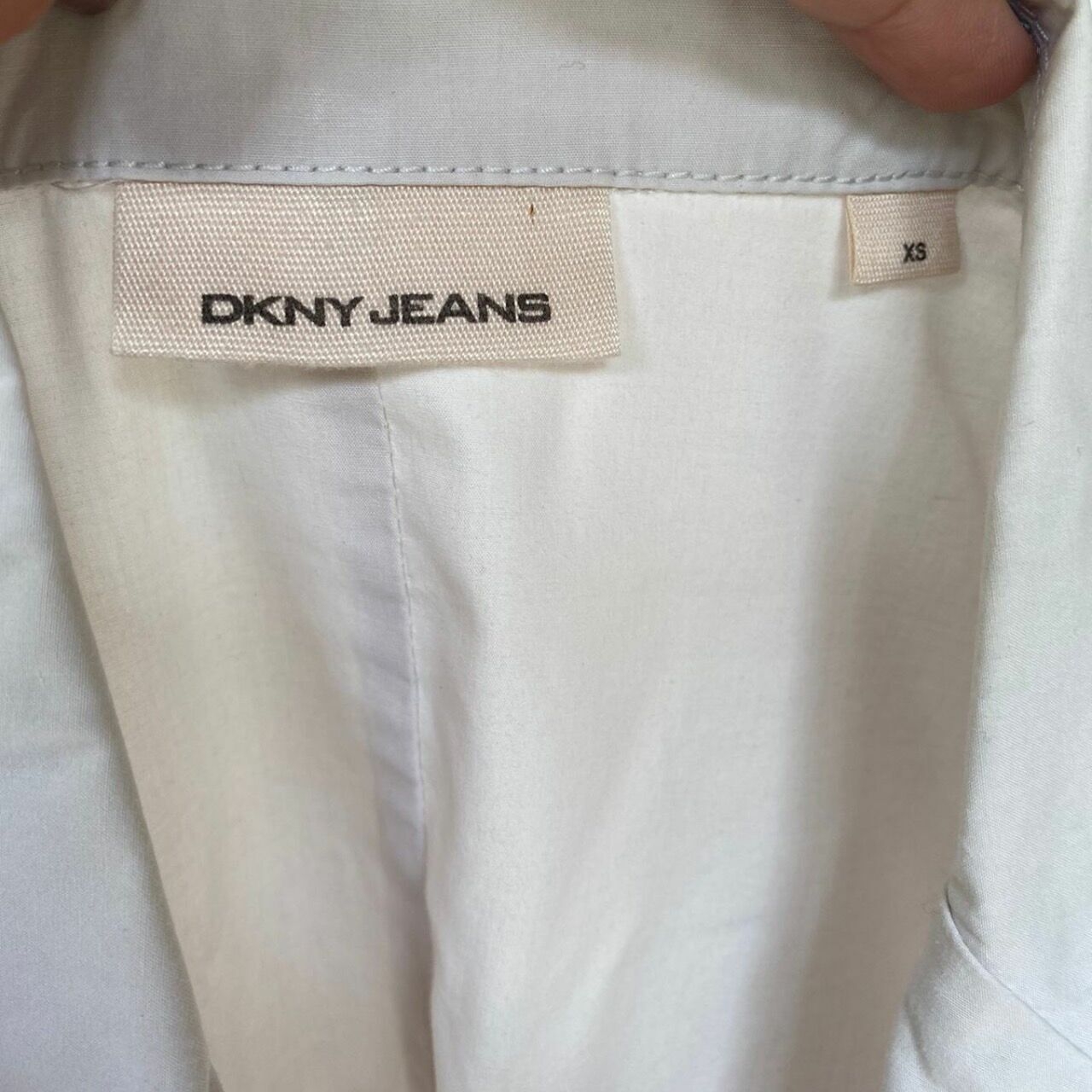 Dkny Jeans Cream Blazer