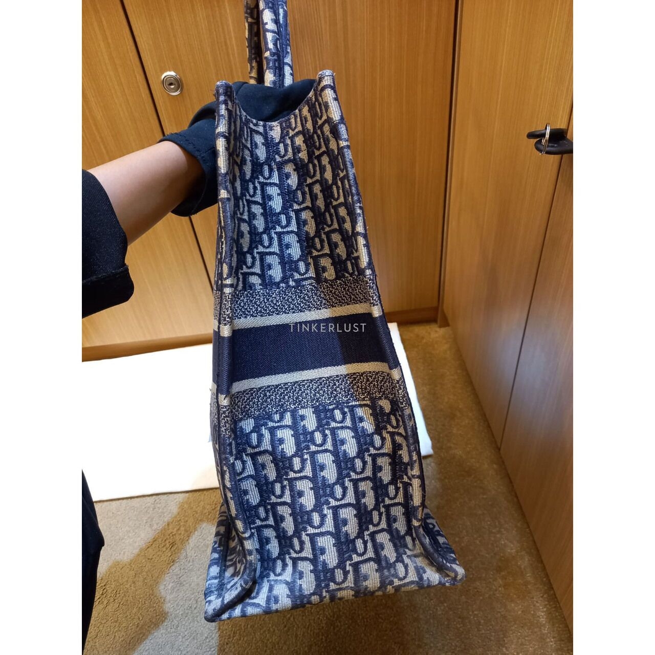 Christian Dior Book Tote Large Oblique Jacquard 2019 Tote Bag