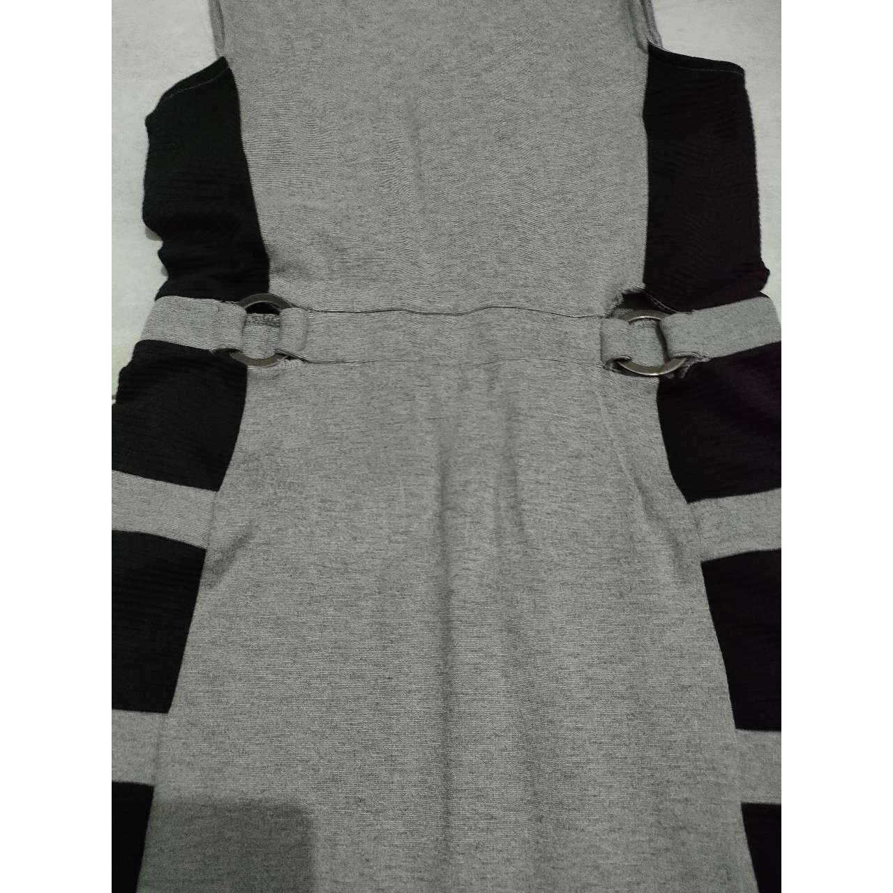 French Connection Grey Midi Dress