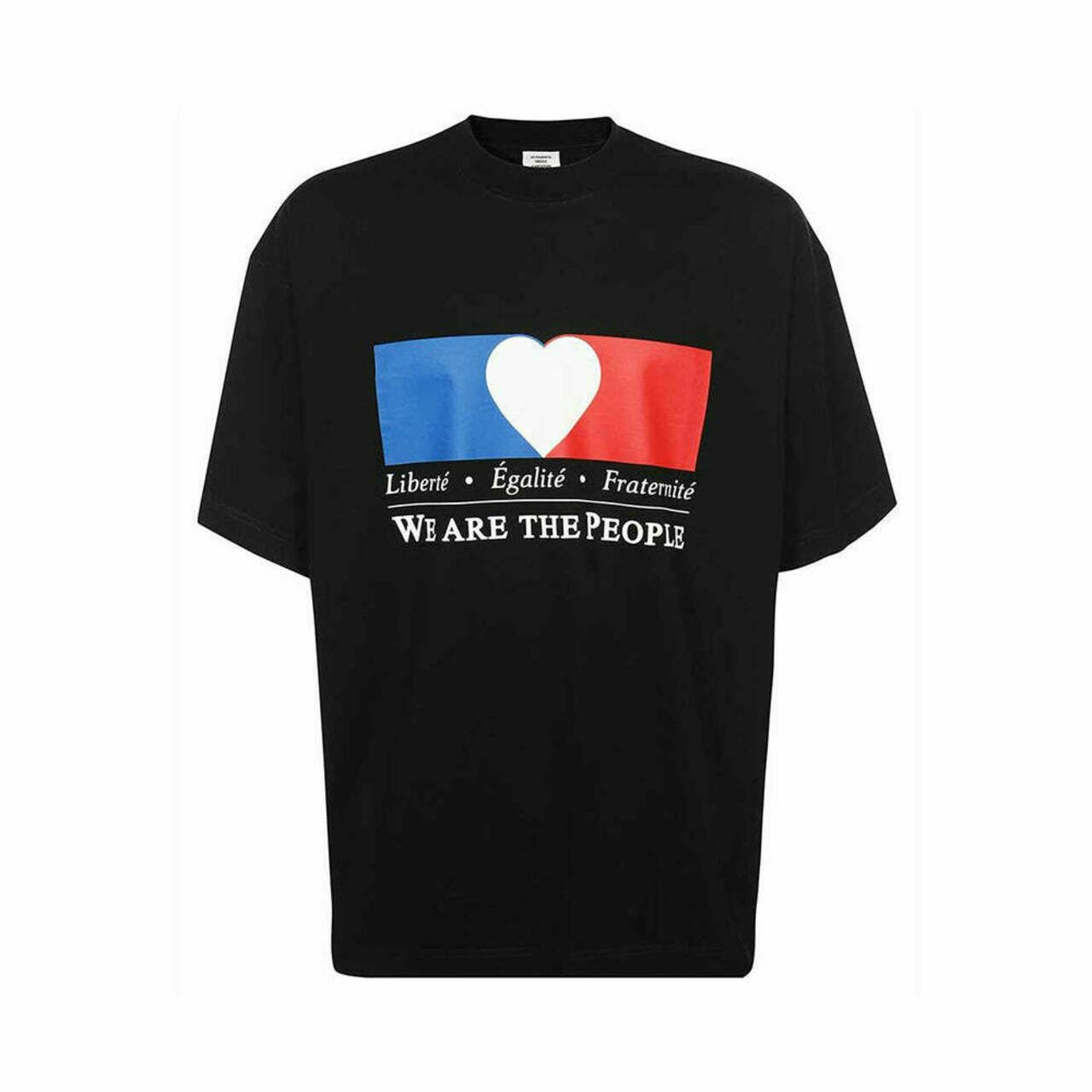 Vetements We Are The People T-Shirt Black