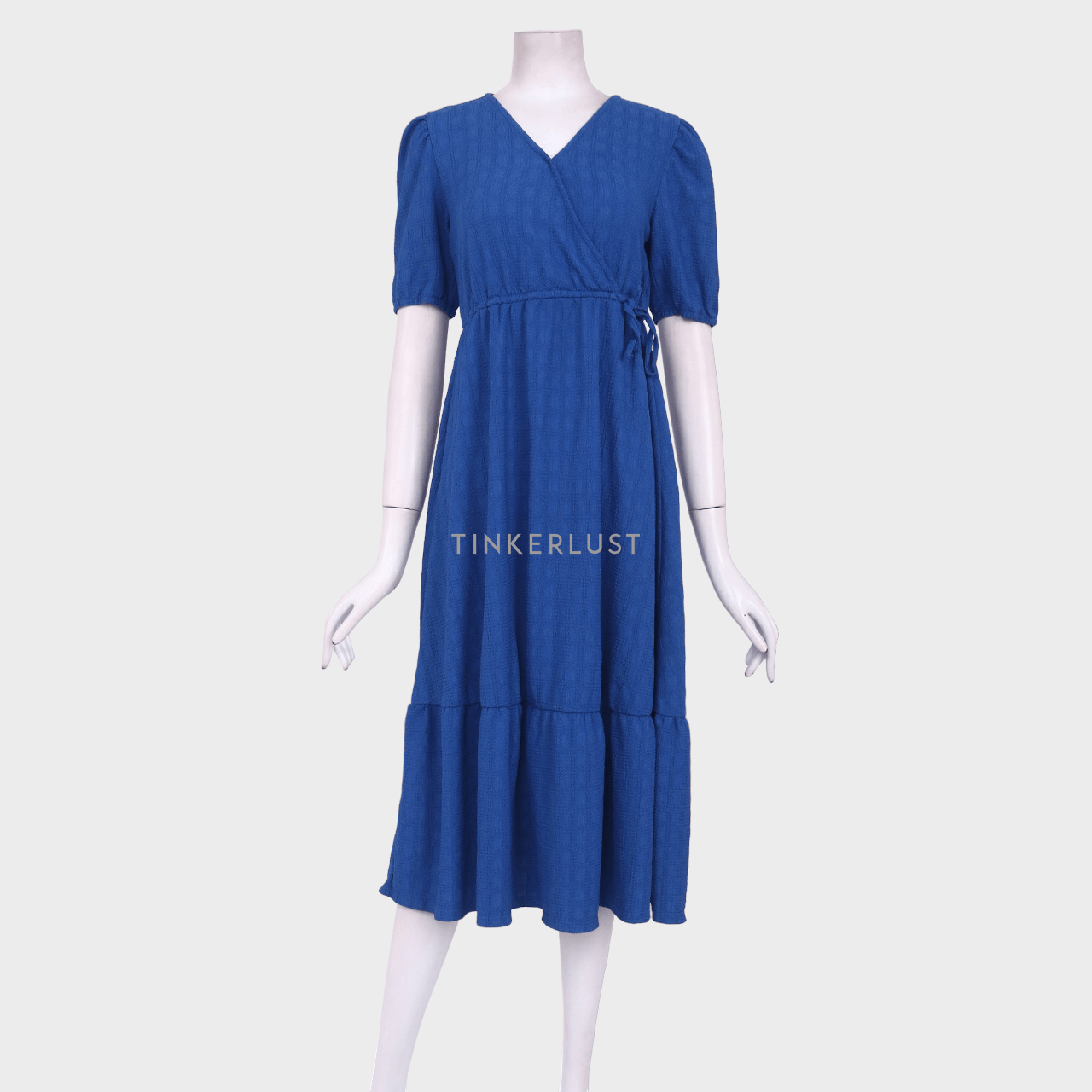 Max Blue Cobalt Midi Dress