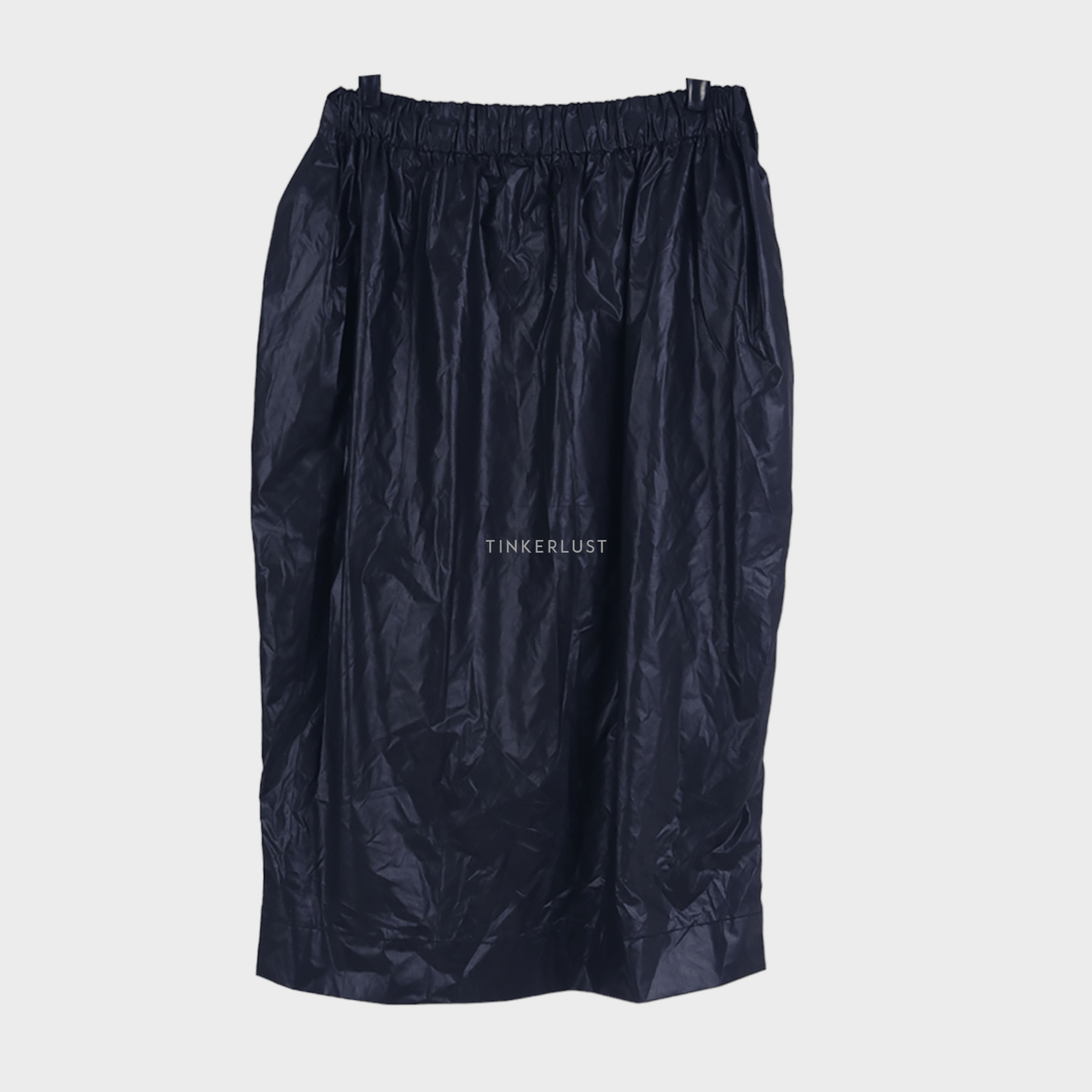 Yuan Black Midi Skirt