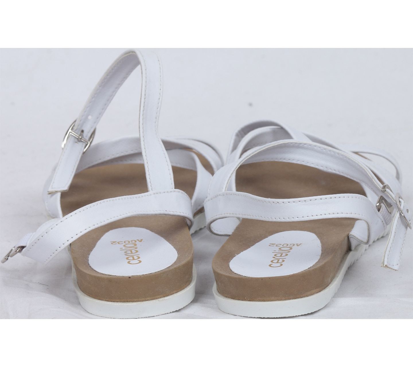 Cerelia White Sandals