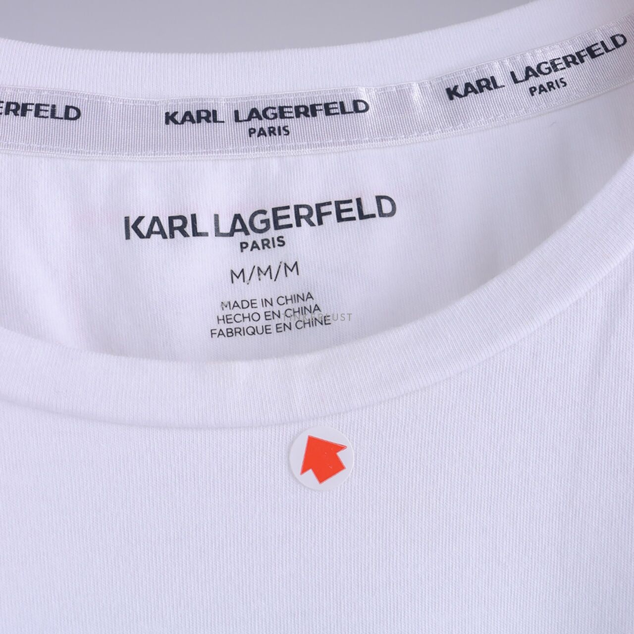 Karl Lagerfeld Road Trip Tee White T-Shirt