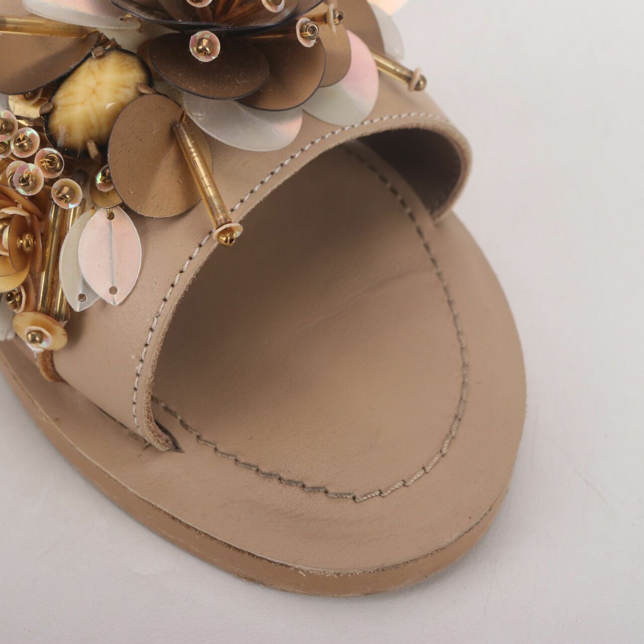 Pvra Jayda Light Tan Brown Sandals