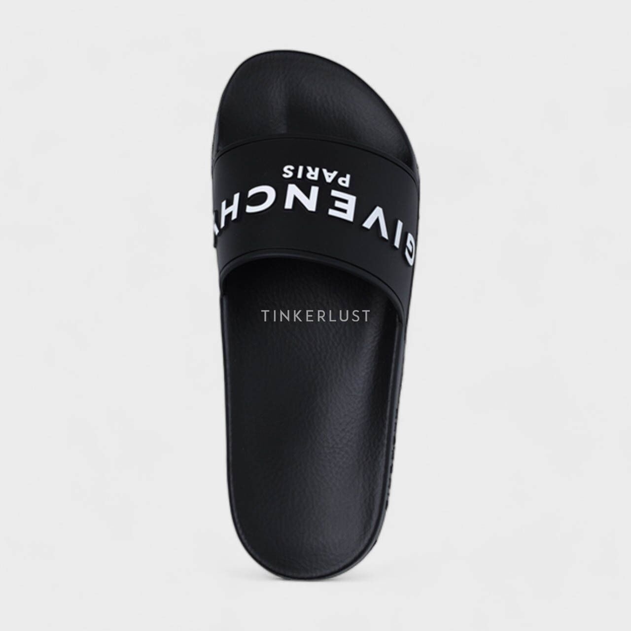 Givenchy Women Logo Slides in Black Sandals