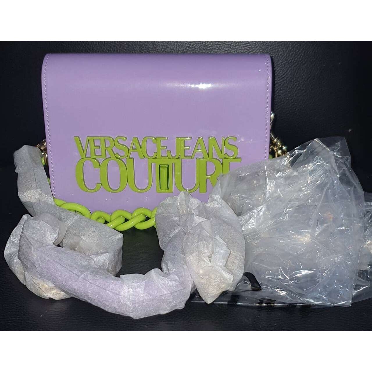 Versace Jeans Couture Purple Sling Bag