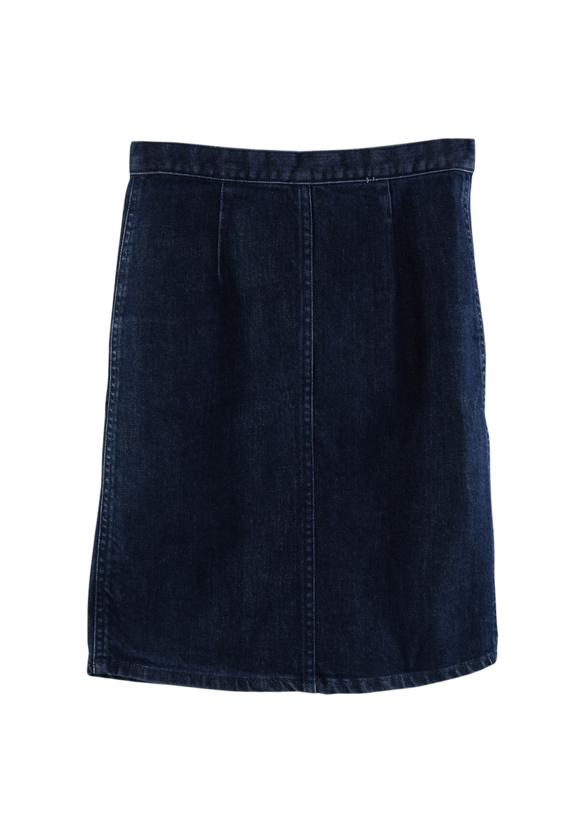 Sisley Dark Blue Mini Skirt
