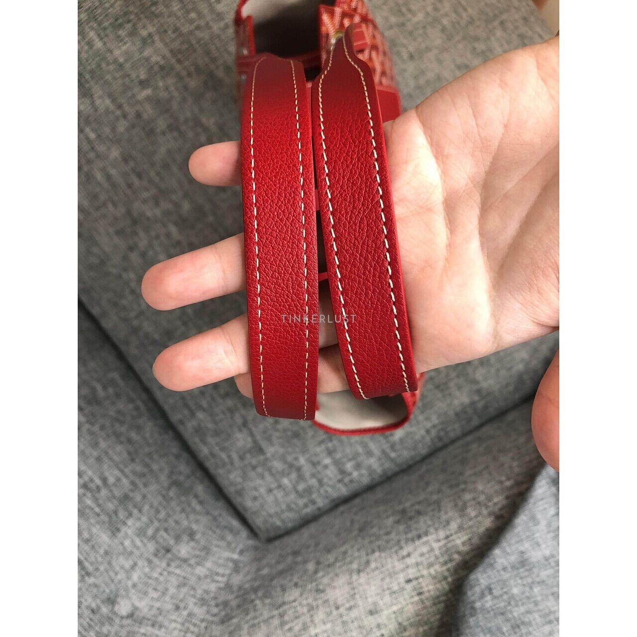 Goyard Rouette PM Rouge Shoulder Bag