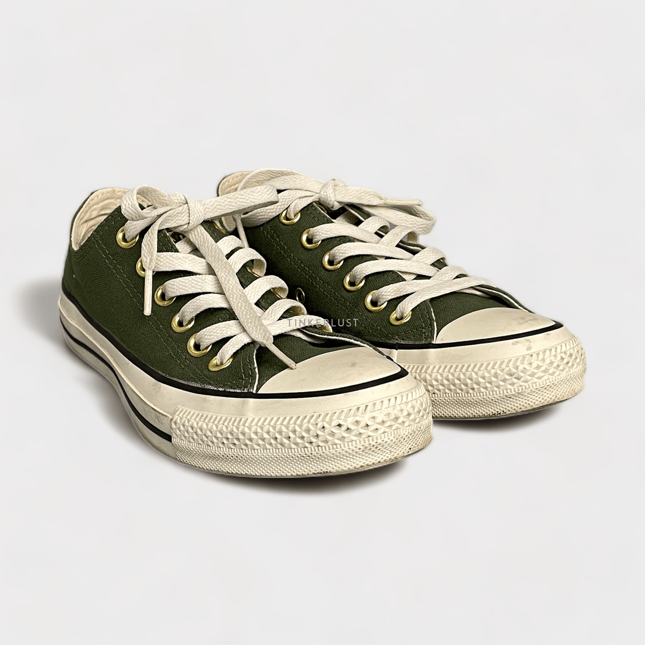 Converse Khaki Green Sneakers