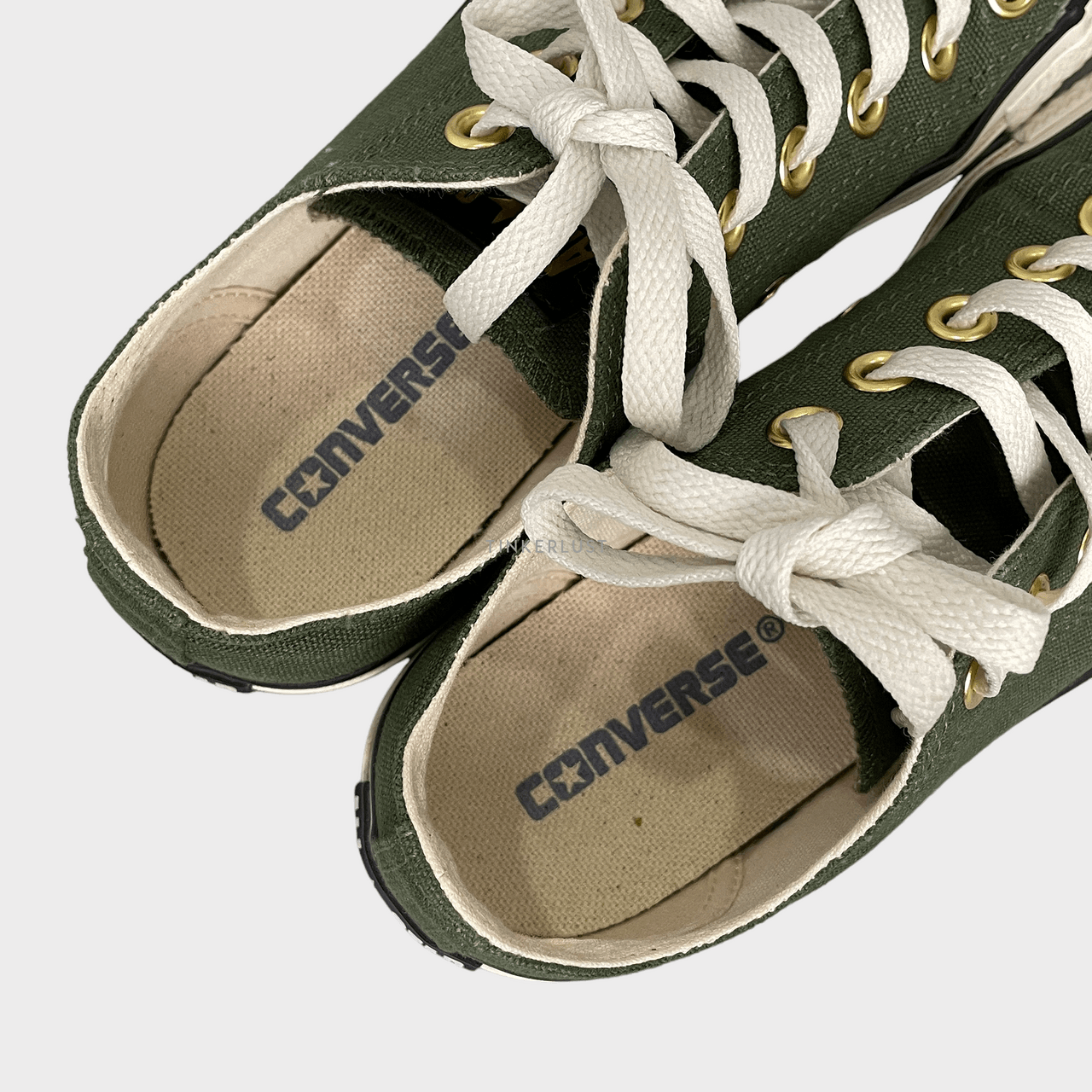 Converse Khaki Green Sneakers