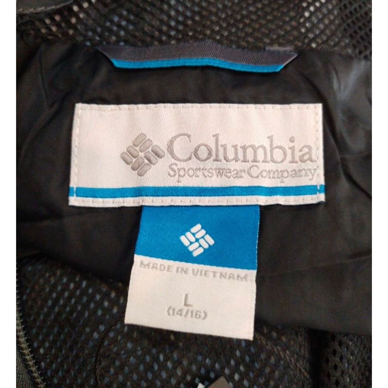 Columbia Black & Grey Hoodie Jacket 