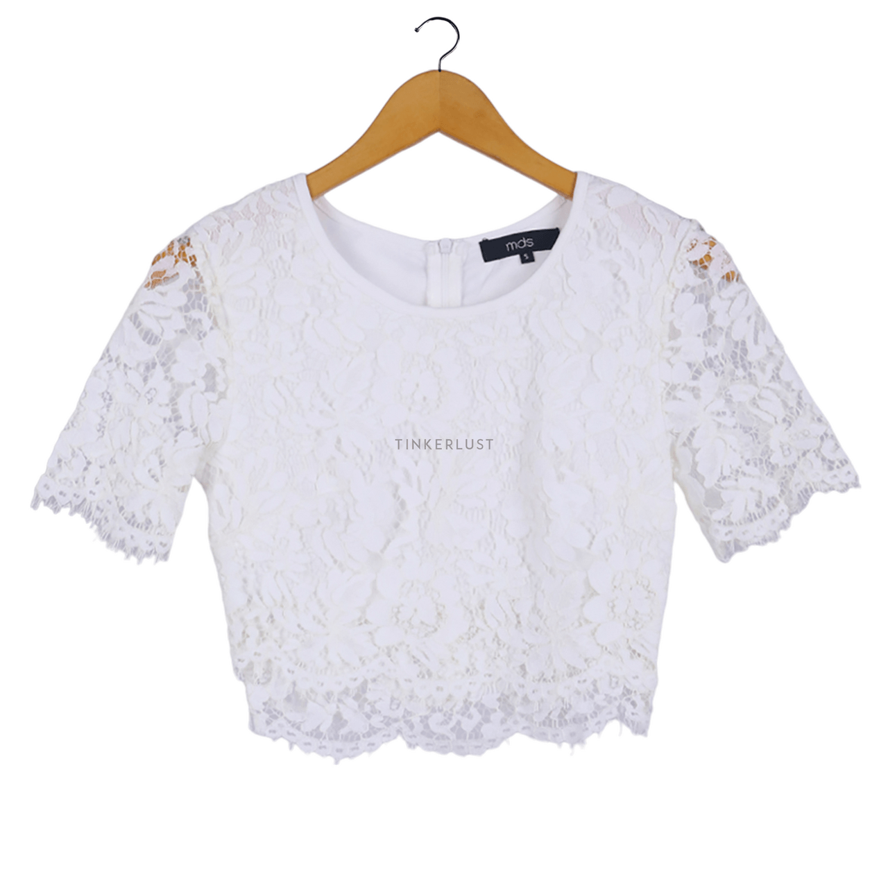 MDS White Lace Blouse