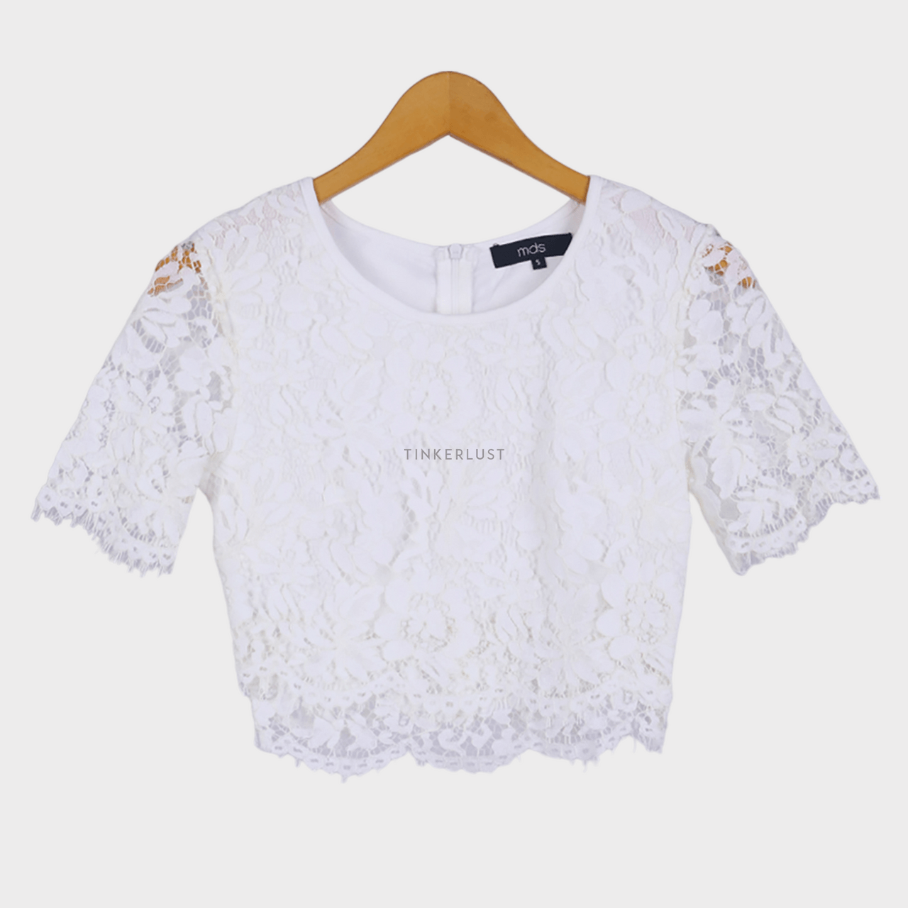 MDS White Lace Blouse