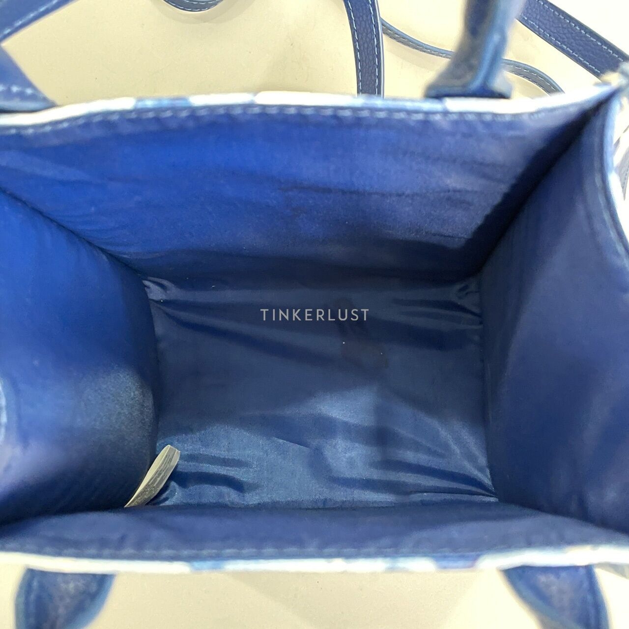 Bath & Body Works Blue & White Sling Bag