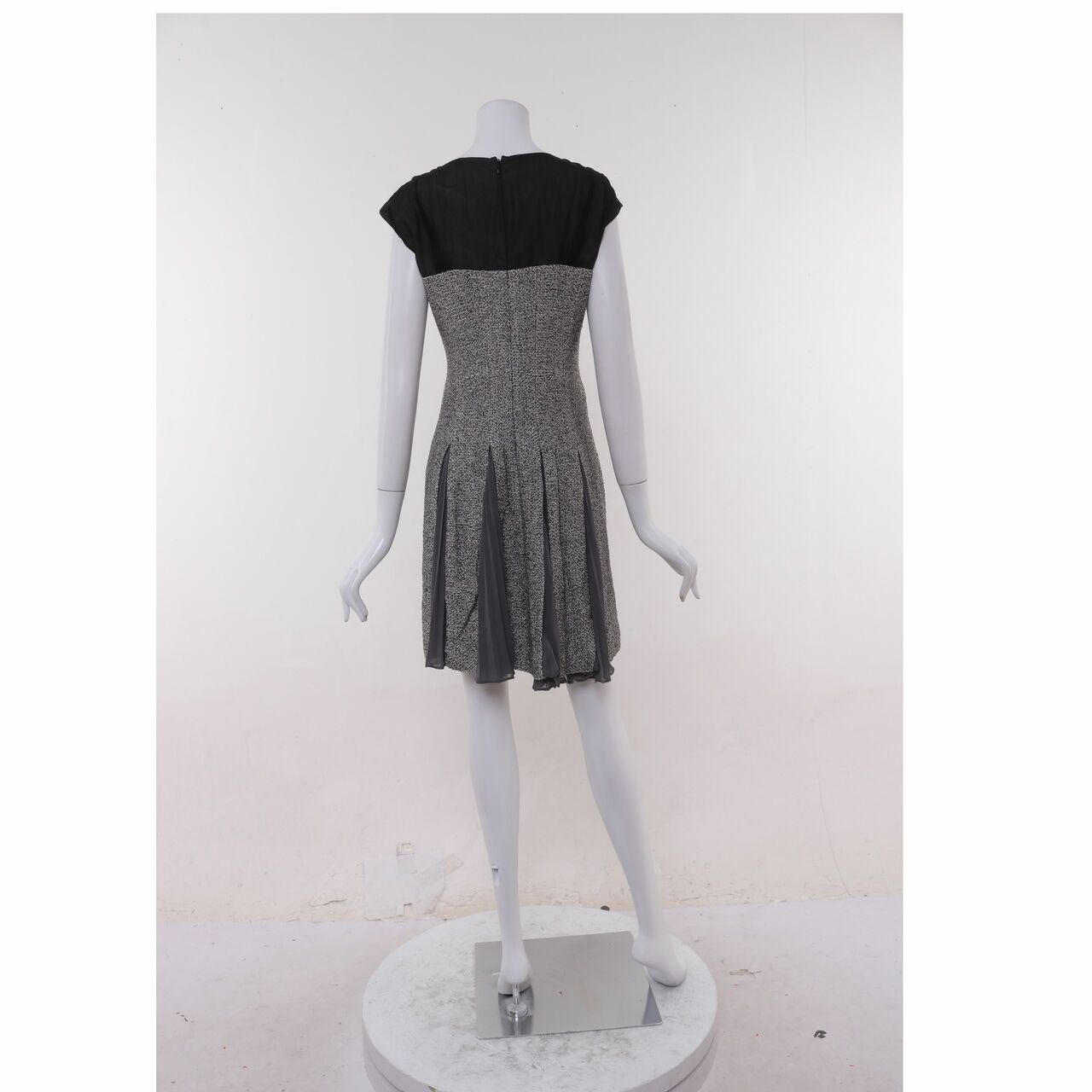 Jill Stuart Black & Grey Mini Dress