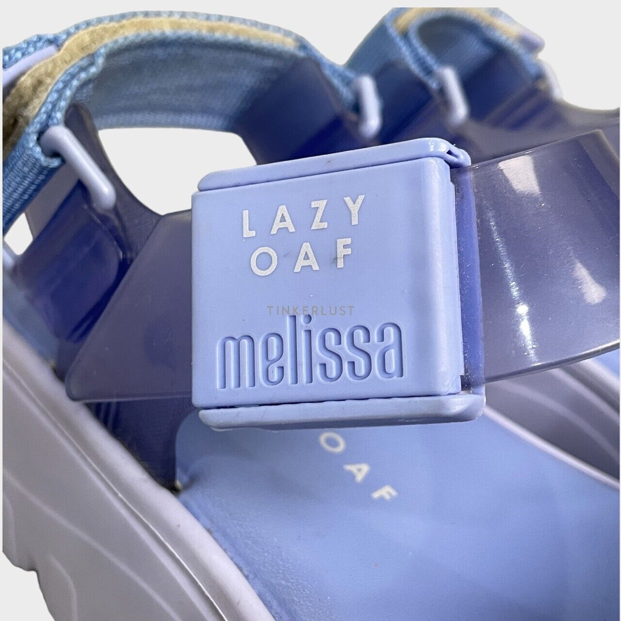 Melissa x Lazy Oaf Kick Off Lilac Sandals