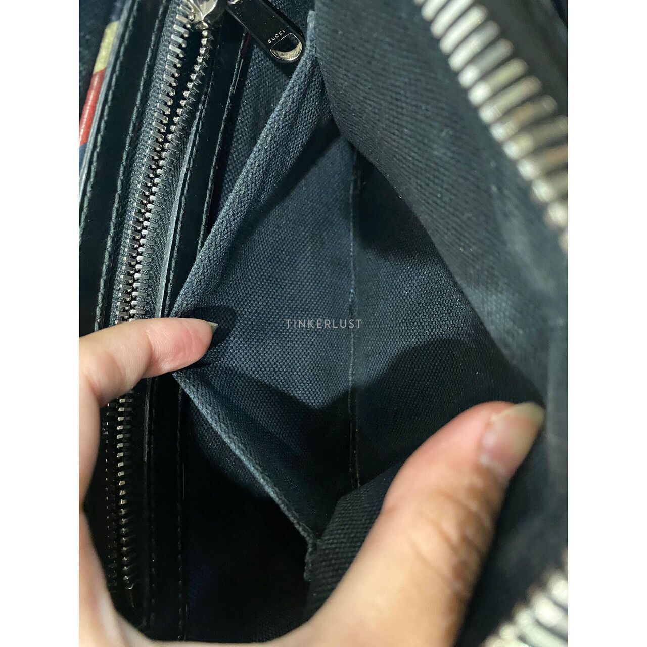 Gucci Bumbag Night Courier SHW Sling Bag