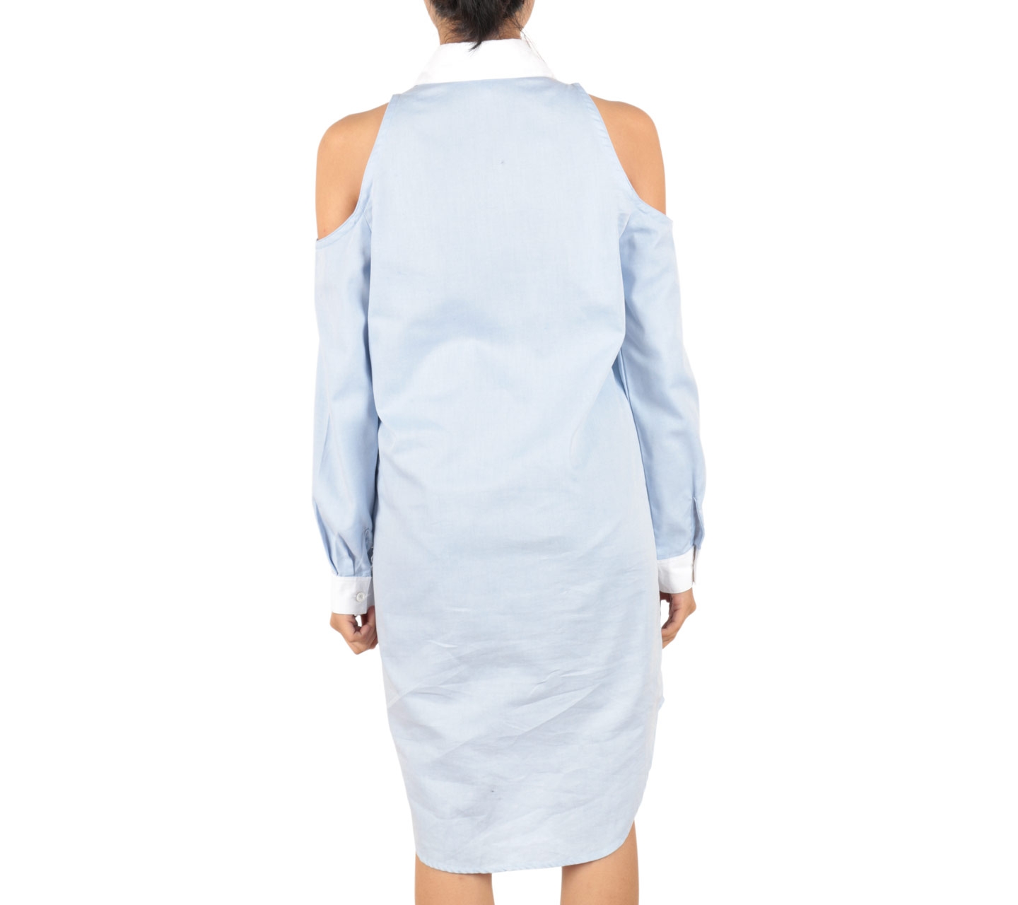 Mellisa Lawijaya Blue Mini Dress