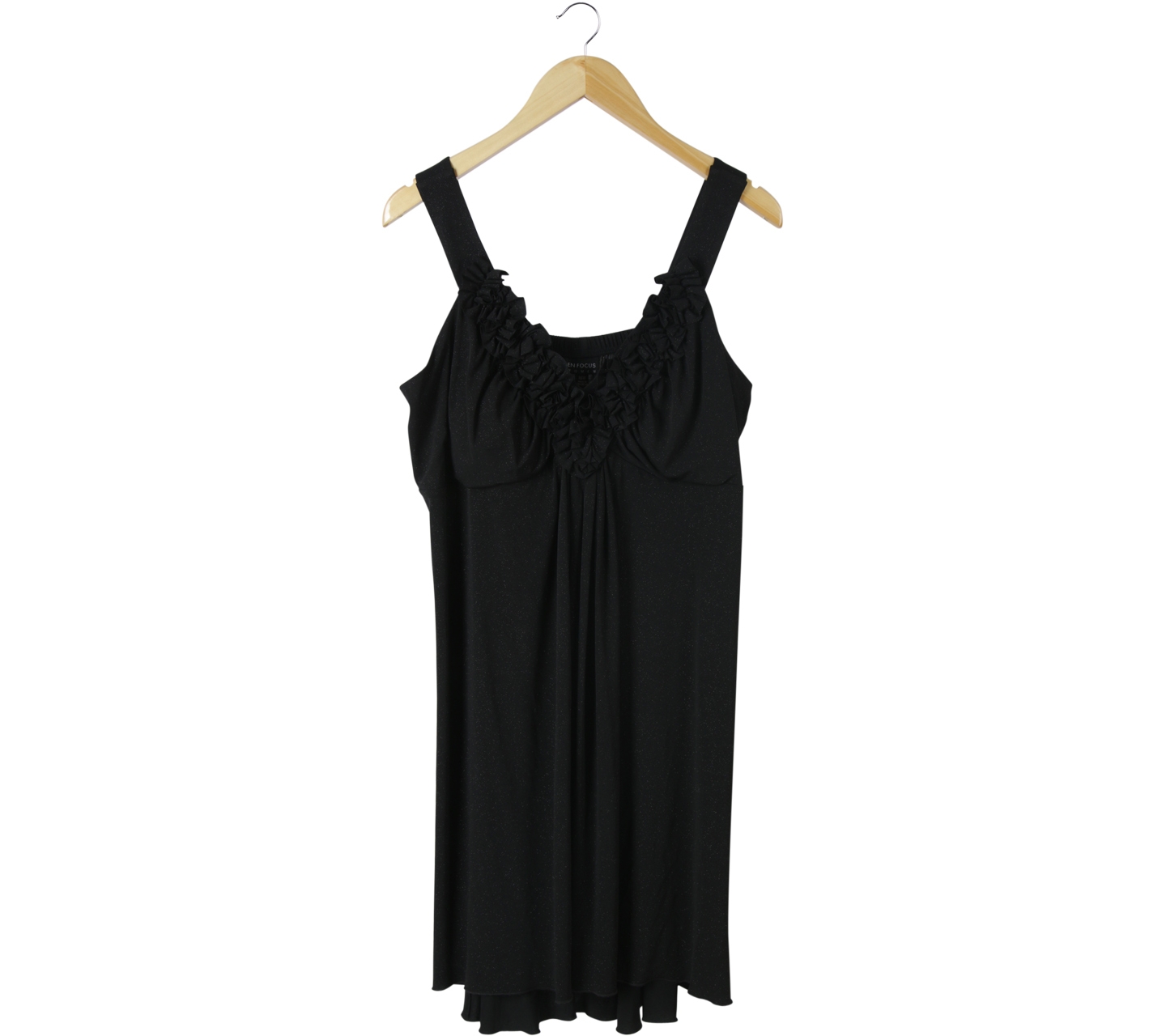 Enfocus Studio Black Mini Dress