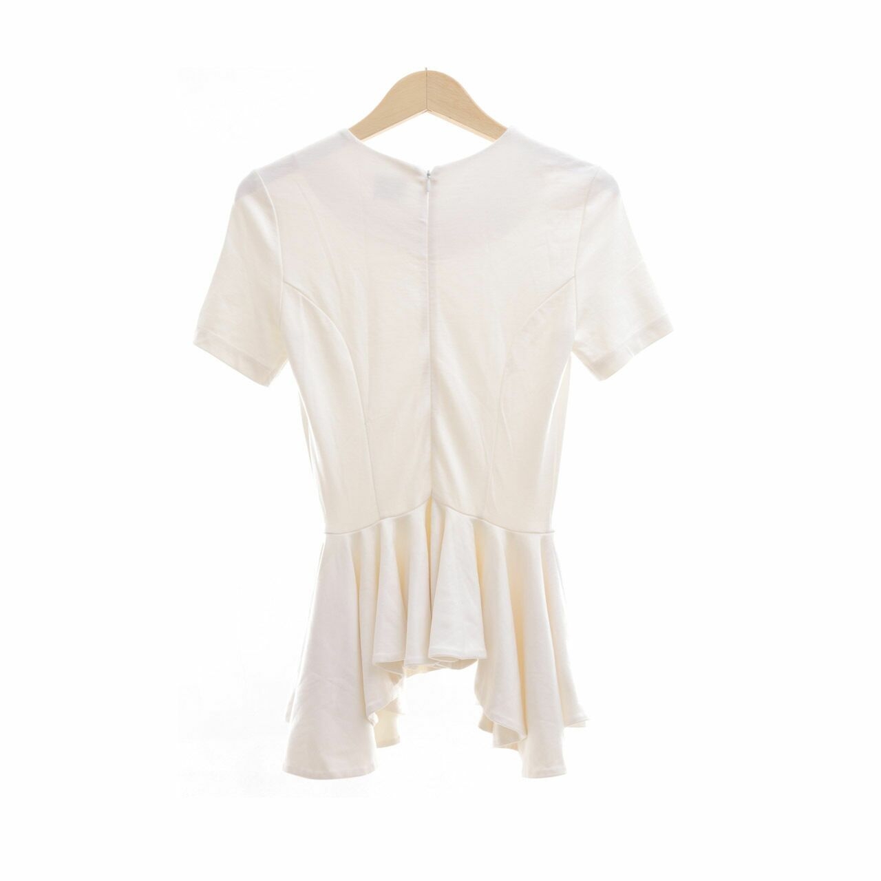 Torn By Ronny Kobo Off White Blouse