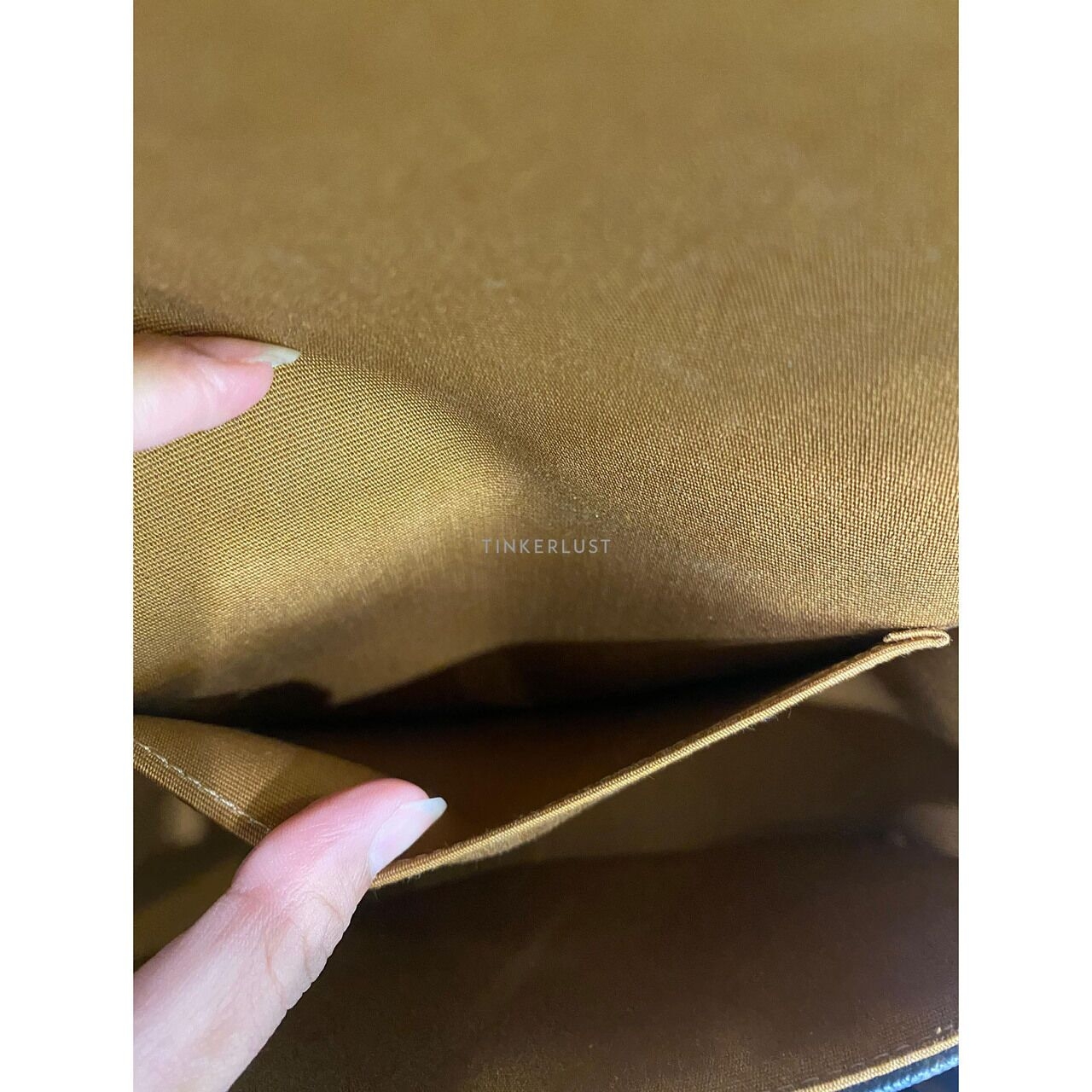 Celine Medium Folco Bag in Triomphe Canvas/Tan Calf Lining GHW 2021 Sling Bag