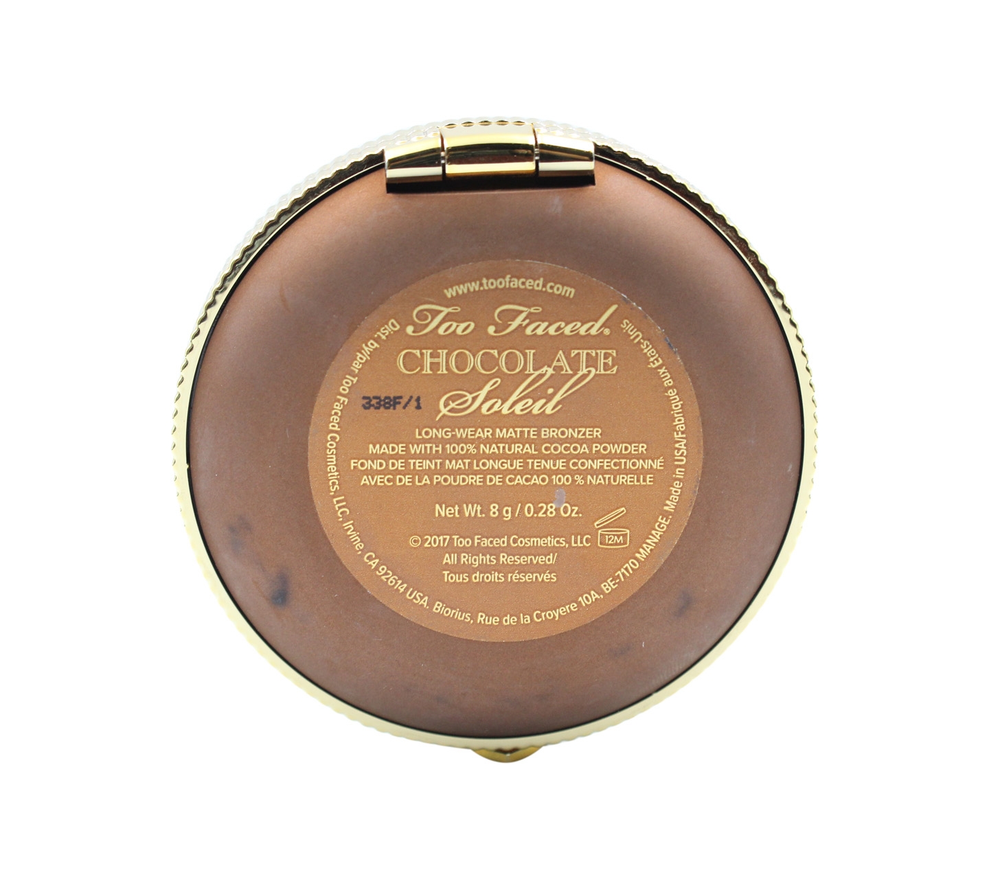Too Faced Chocolate Soleil Long Wear Matte Bronzer Faces